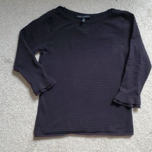 White House Black Market Sweater: black